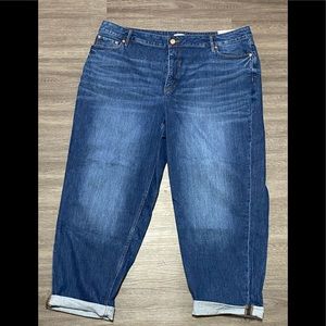 NWT Loft High Waisted Boyfriend Jean size 20